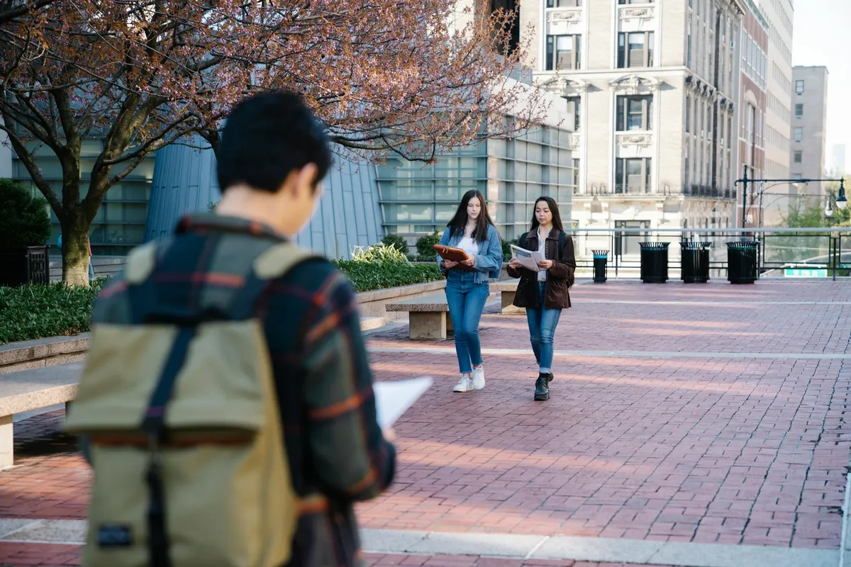 A Korean university campus