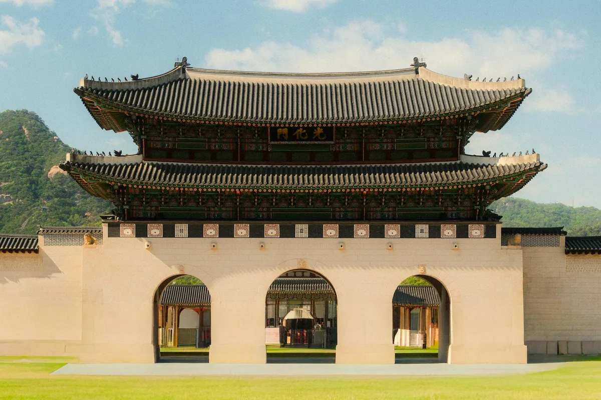 A Joseon-era Korean palace
